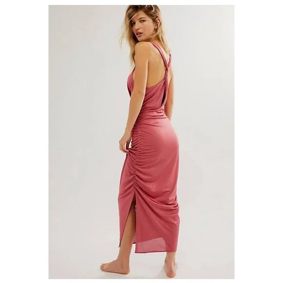 one shoulder ruched midi dress Red One Shoulder Asymmetric Hem Ruched Midi Dress – AX Paris